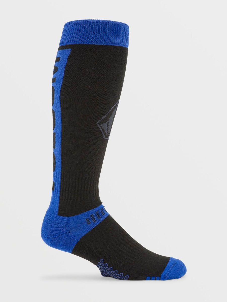 Men Volcom Accessories | Mens Synth Socks Black