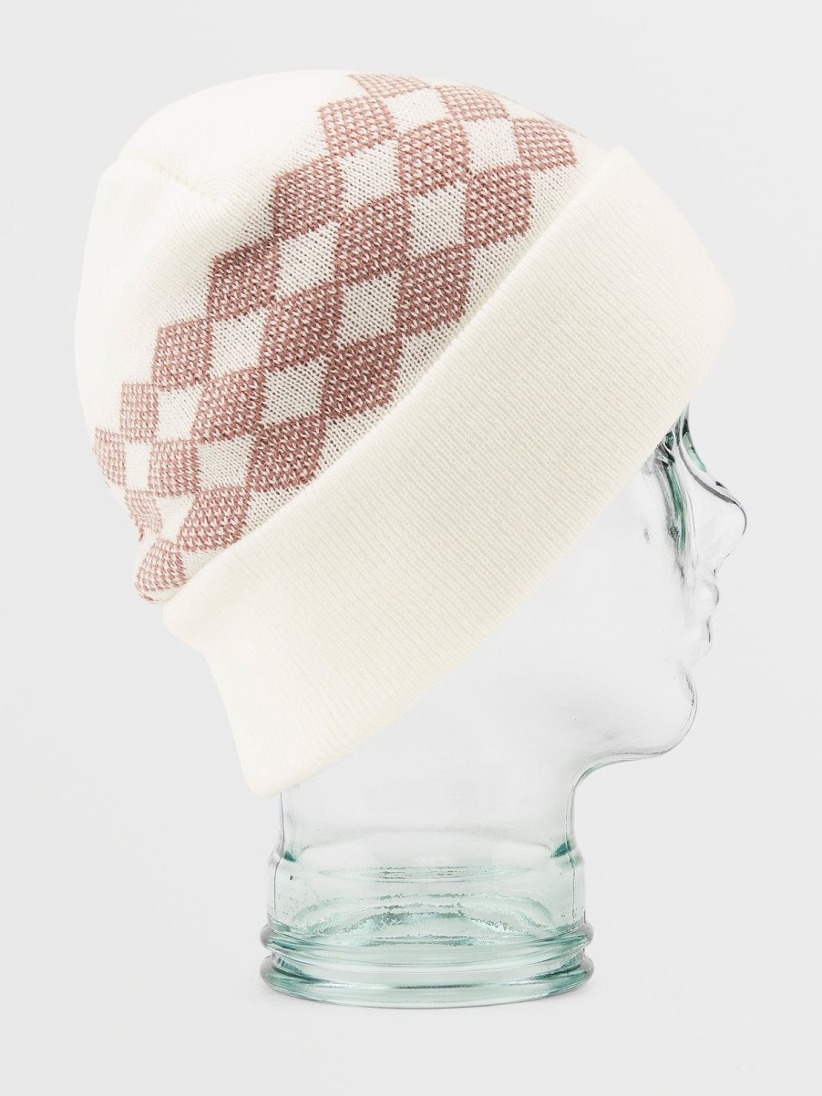 Women Volcom Hats & Beanies | Womens Check This Beanie White