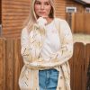 Women Volcom Sweaters & Cardigans | Cosmosa Cardigan Cloud