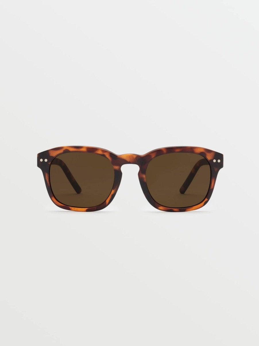 Men Volcom Sunglasses | Earth Tripper Sunglasses/Bronze Matte Tort