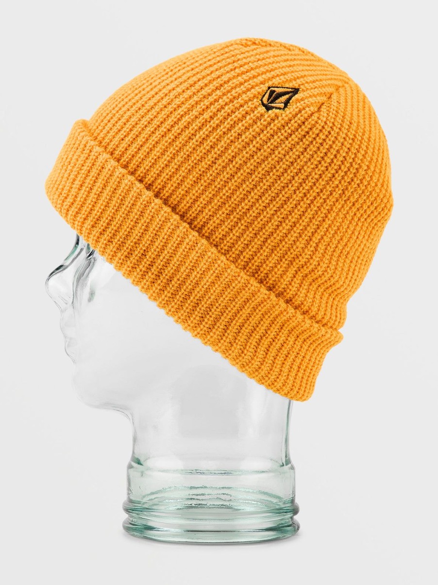 Women Volcom Hats & Beanies | Sweep Beanie Gold