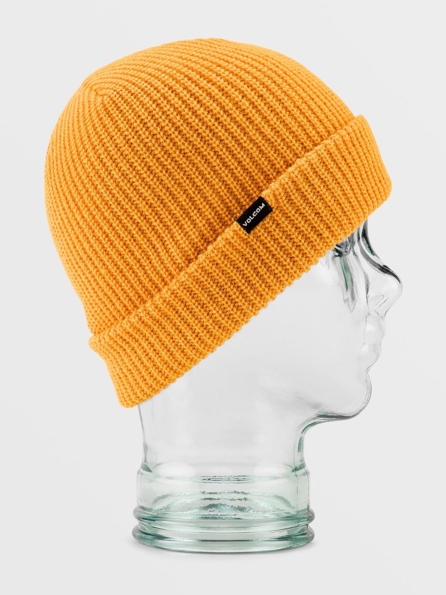 Men Volcom Beanies | Sweep Beanie Gold