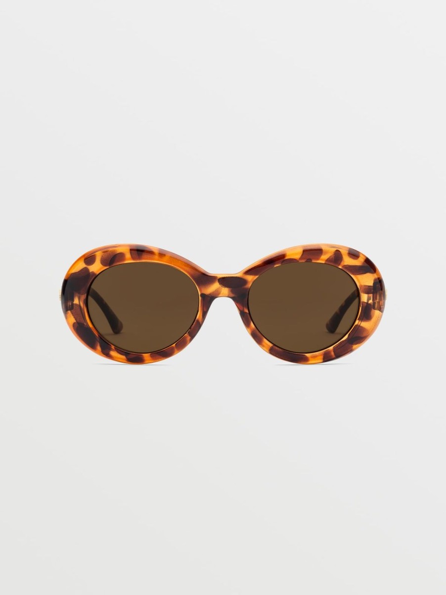 Men Volcom Sunglasses | Stoned Sunglasses/Bronze Gloss Tort