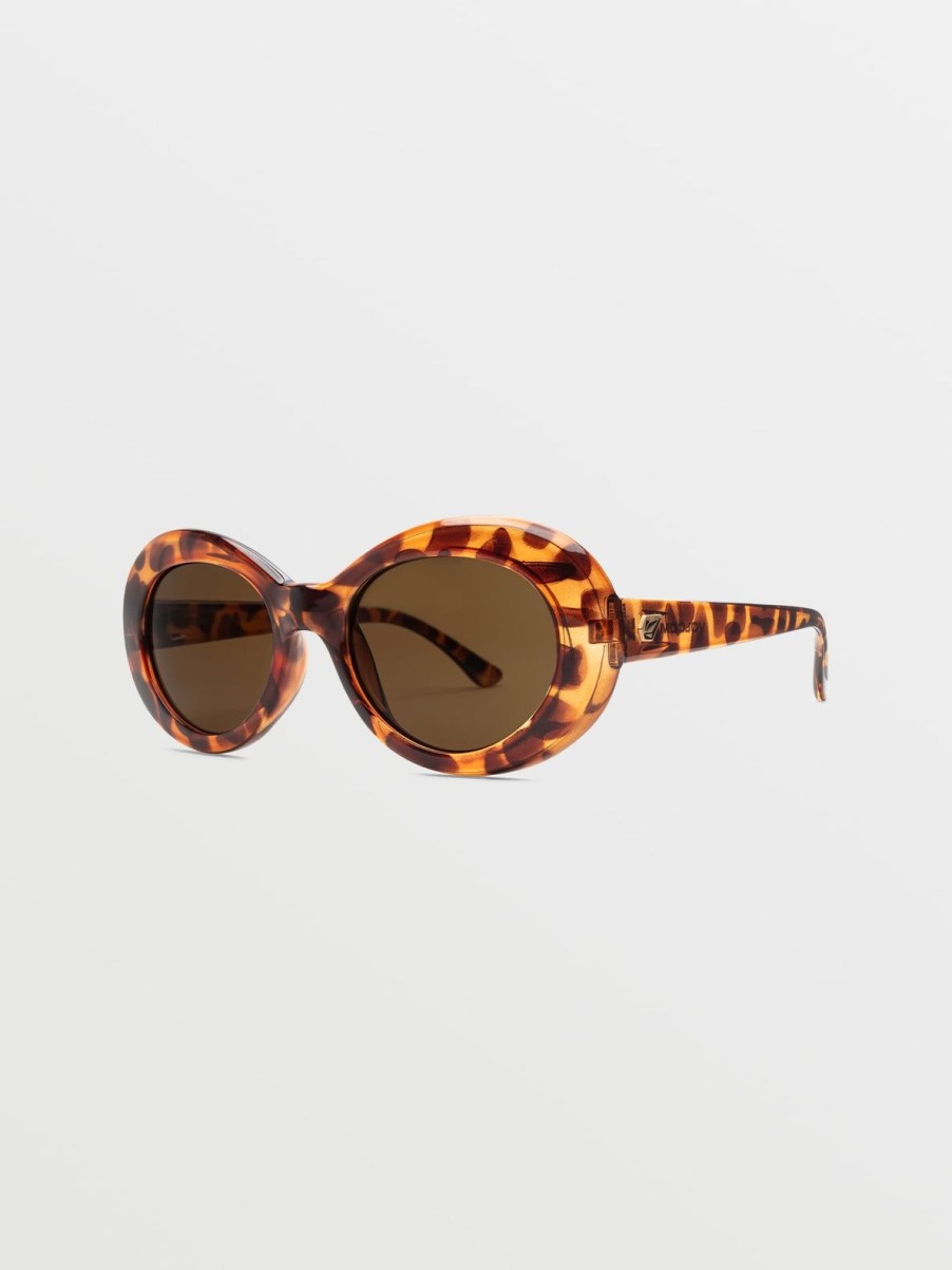 Men Volcom Sunglasses | Stoned Sunglasses/Bronze Gloss Tort