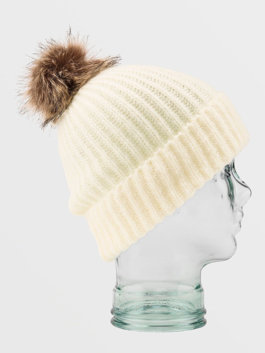 Women Volcom Hats & Beanies | Womens V.Co Lyra Beanie Moonbeam