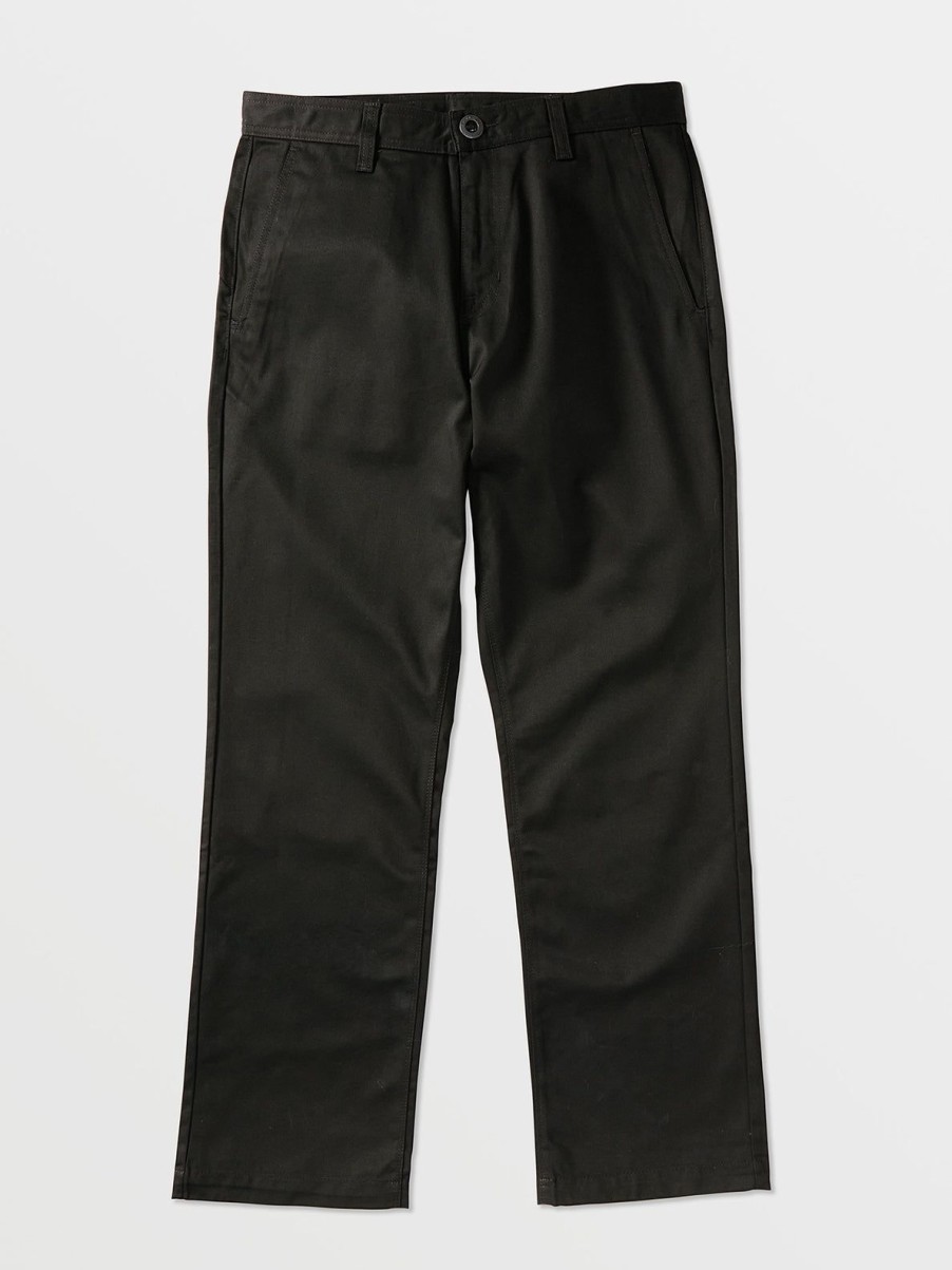 Men Volcom Skate Vitals | Frickin Skate Chino Pants Black