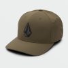 Men Volcom Golf | Stone Tech Flexfit Delta Service Green