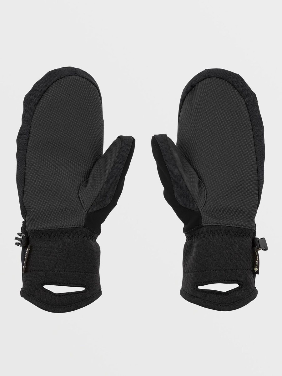 Women Volcom Gloves & Mitts | Womens Peep Gore-Tex Mitts Black