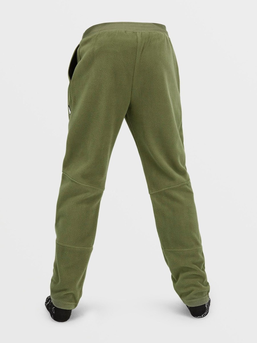 Kids Volcom Layering | Kids Polar Fleece Pants Military