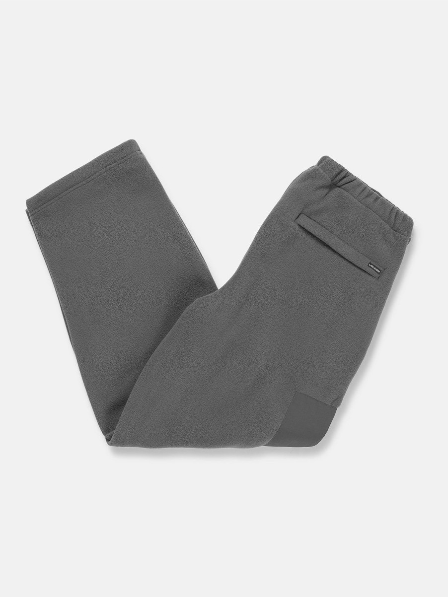 Men Volcom Pants | Storm Stone Elastic Waist Fleece Pants Storm Cloud