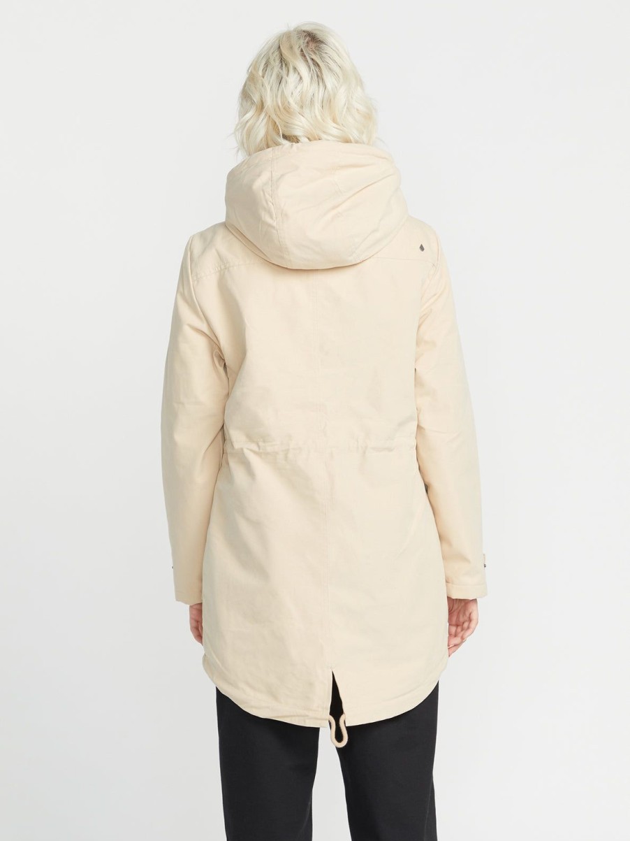 Women Volcom Jackets | Walk On By 5K Parka Jacket Khaki