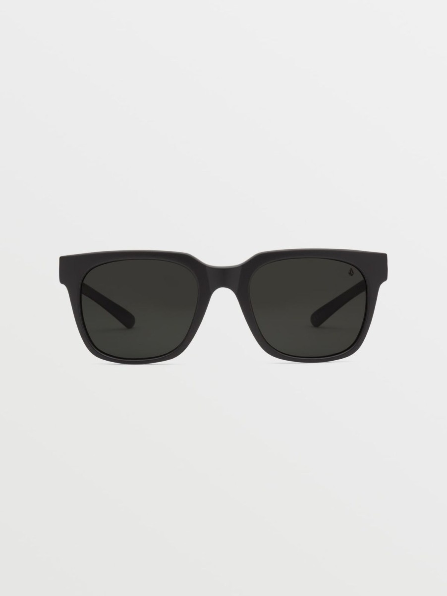 Men Volcom Sunglasses | Morph Sunglasses/Gray Polar Matte Black