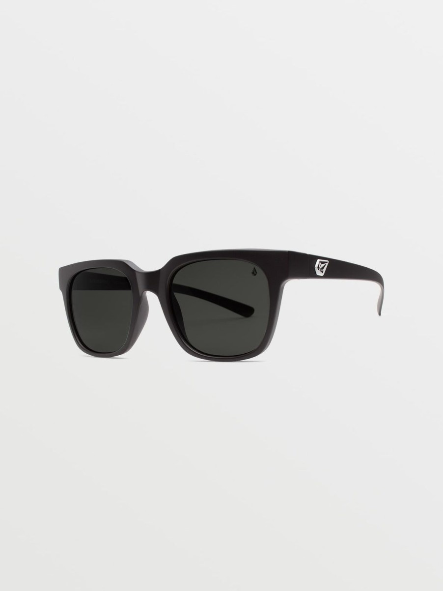 Men Volcom Sunglasses | Morph Sunglasses/Gray Polar Matte Black