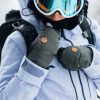 Women Volcom Gloves & Mitts | Womens Skye Gore-Tex Over Mitts Eucalyptus