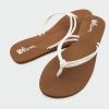 Women Volcom Sandals | Forever And Ever Ii Sandals White