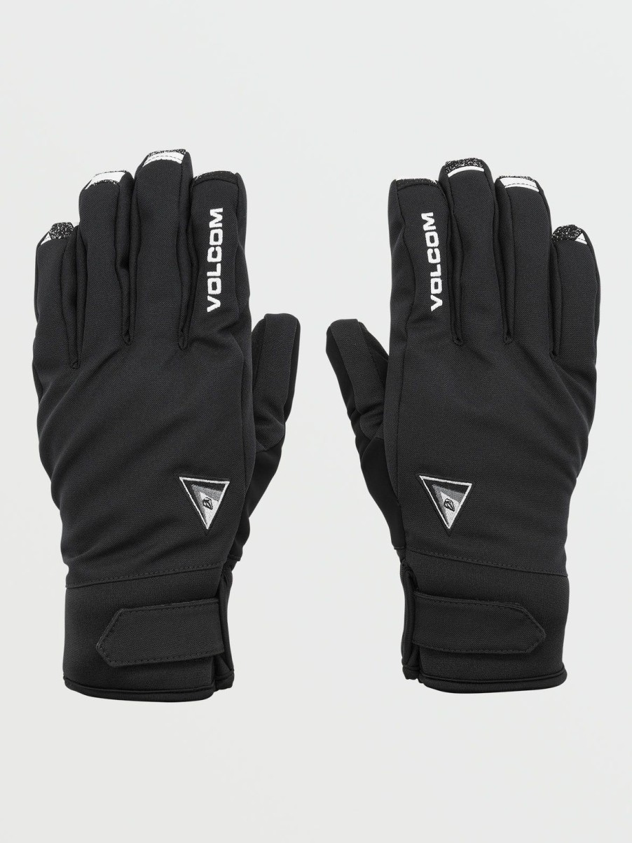 Men Volcom Gloves & Mitts | Mens V.Co Nyle Gloves Black