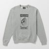 Men Volcom Hoodies | Watanite Crew Pullover Sweatshirt Heather Grey