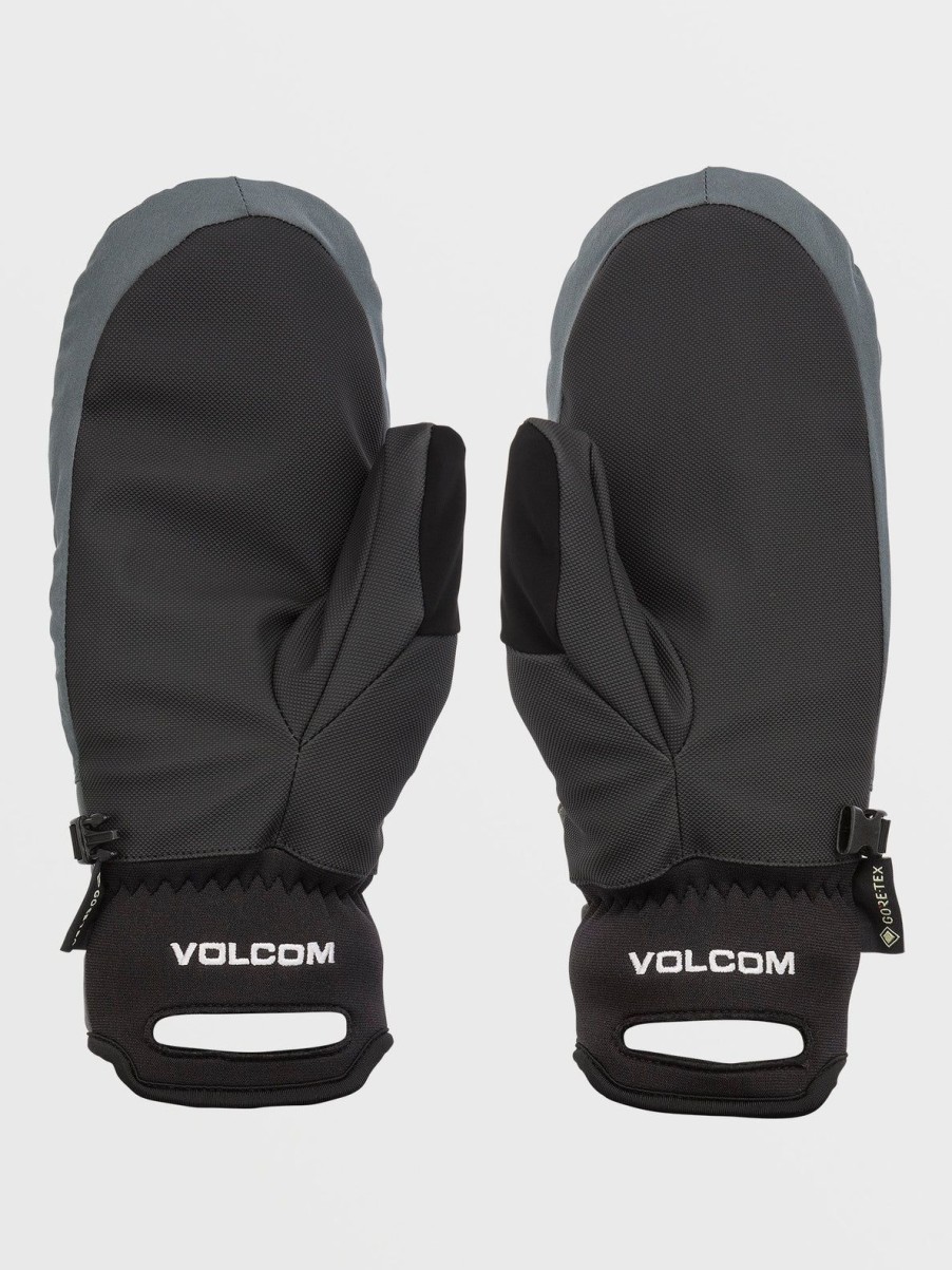 Men Volcom Gloves & Mitts | Mens Stay Dry Gore-Tex Mitts Light Military