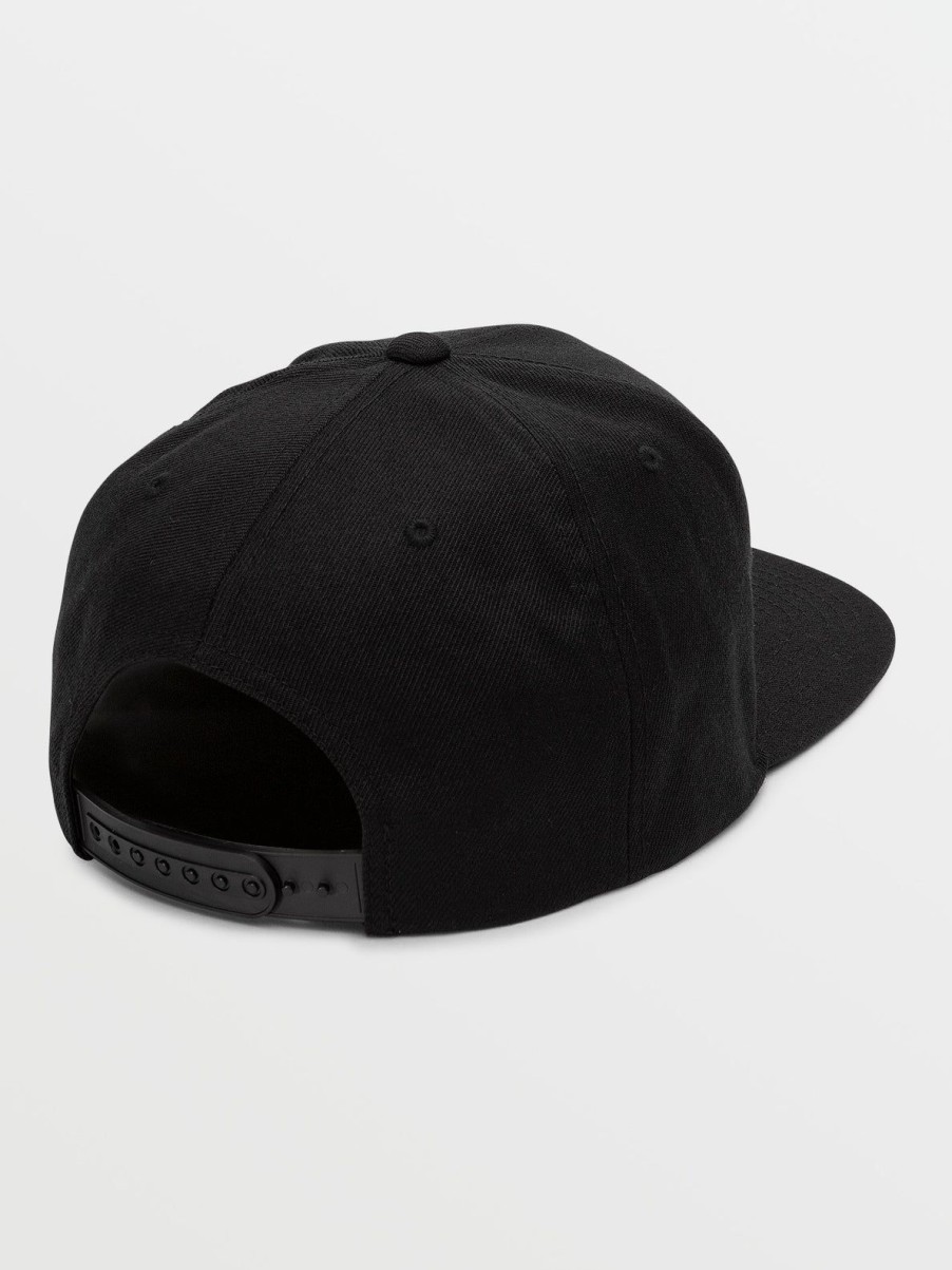 Men Volcom Golf | Quarter Twill Hat Black