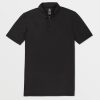 Men Volcom Golf | Hazard Pro Polo Short Sleeve Shirt Black