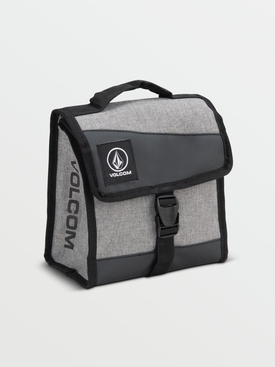 Men Volcom Bags & Backpacks | Venture Lunchkit Heather Grey