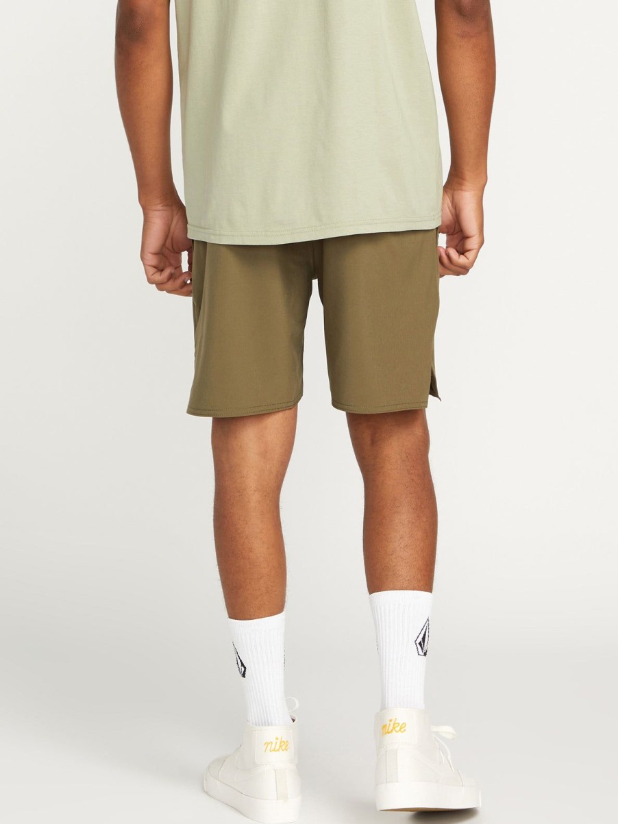 Men Volcom Shorts | Frickin Ascender Shorts - Winter Moss Wintermoss