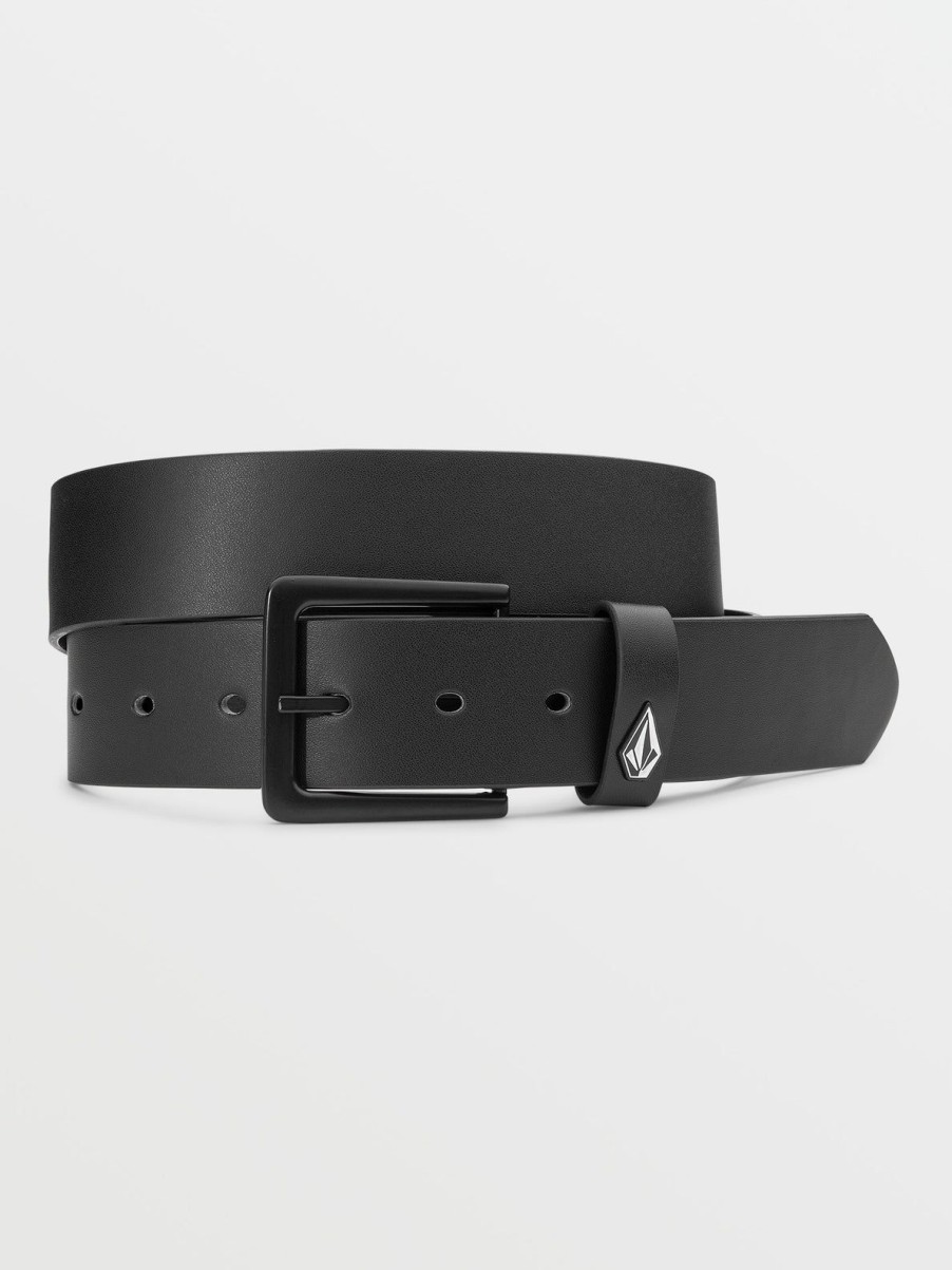 Men Volcom Belts & Wallets | Nine Five Belt Black