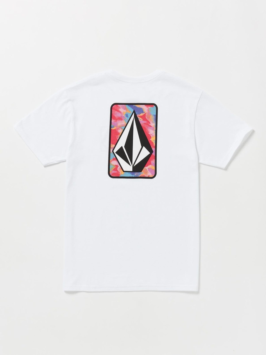 Boys Volcom T-Shirts & Tanks | Little Boys Fullpipe Short Sleeve Tee White