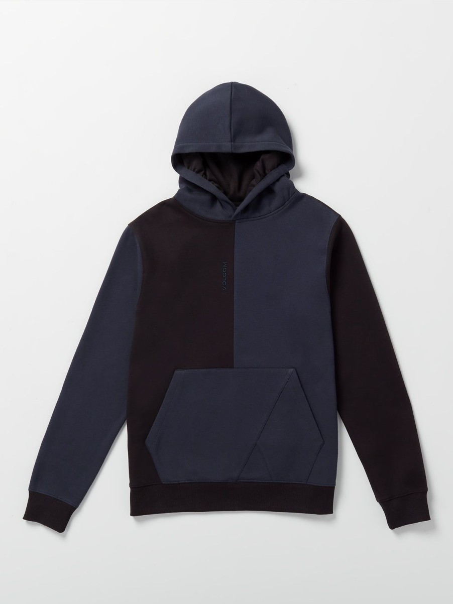 Boys Volcom Hoodies & Sweatshirts | Big Boys Halfstone Hoodie Navy