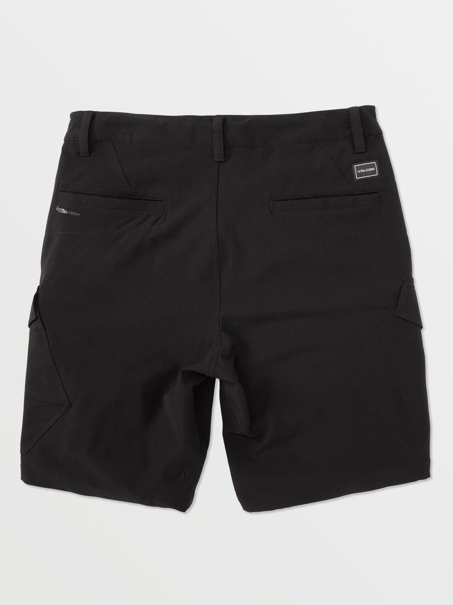 Men Volcom Mountain Biking | Country Days Hybrid Shorts Black