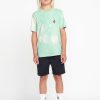 Boys Volcom Shorts | Big Boys Frickin Elastic Waist Shorts Navy