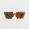 Men Volcom Sunglasses | Domeinator Sunglasses/Bronze Polka Tort