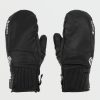 Men Volcom Gloves & Mitts | Mens Service Gore-Tex Mitts Black