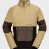 Men Volcom Hoodies & Sweatshirts | Mens Tech Fleece Pullover Dark Khaki