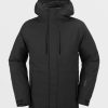 Men Volcom Jackets | Mens V.Co Op Jacket Black