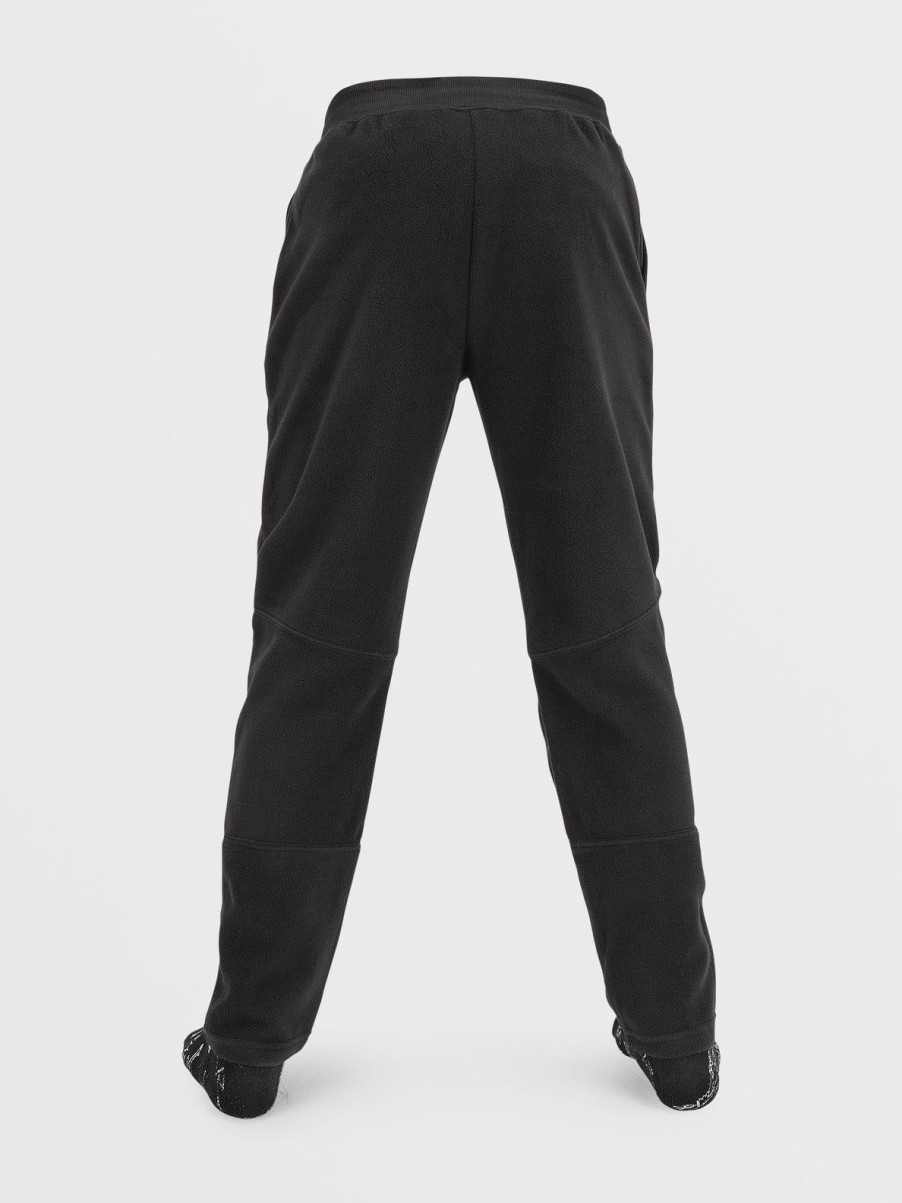 Kids Volcom Layering | Kids Polar Fleece Pants Black