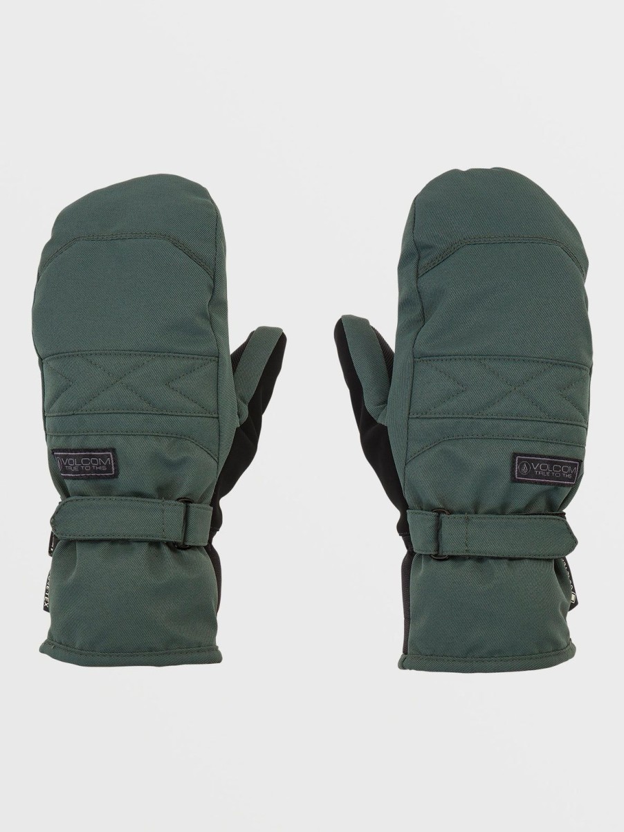 Women Volcom Gloves & Mitts | Womens Peep Gore-Tex Mitts Eucalyptus