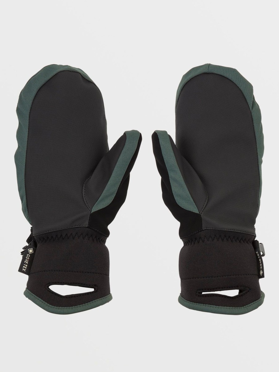 Women Volcom Gloves & Mitts | Womens Peep Gore-Tex Mitts Eucalyptus