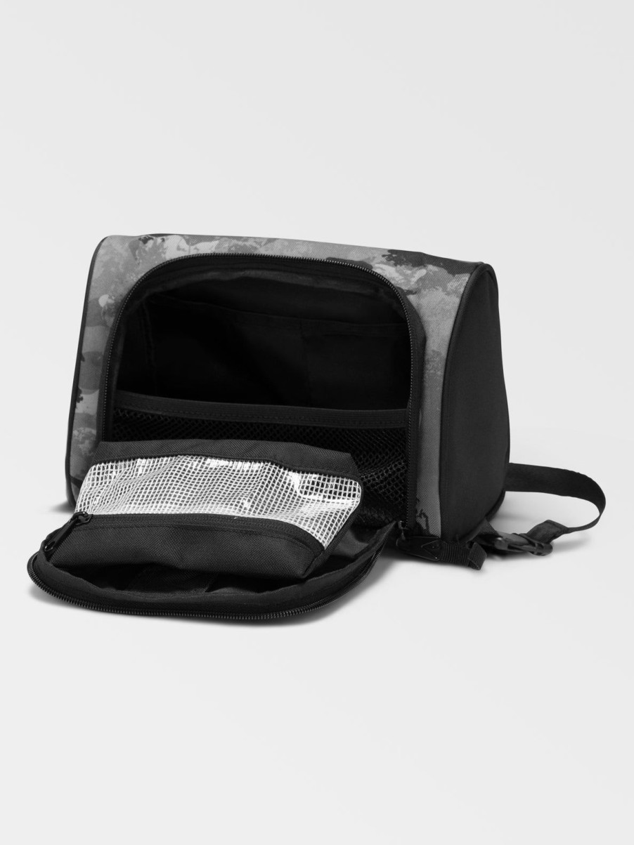 Men Volcom Bags & Backpacks | Tristone Travel Dopp Kit -2 Grey