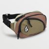 Men Volcom Bags & Backpacks | Waisted Pack Dusty Brown