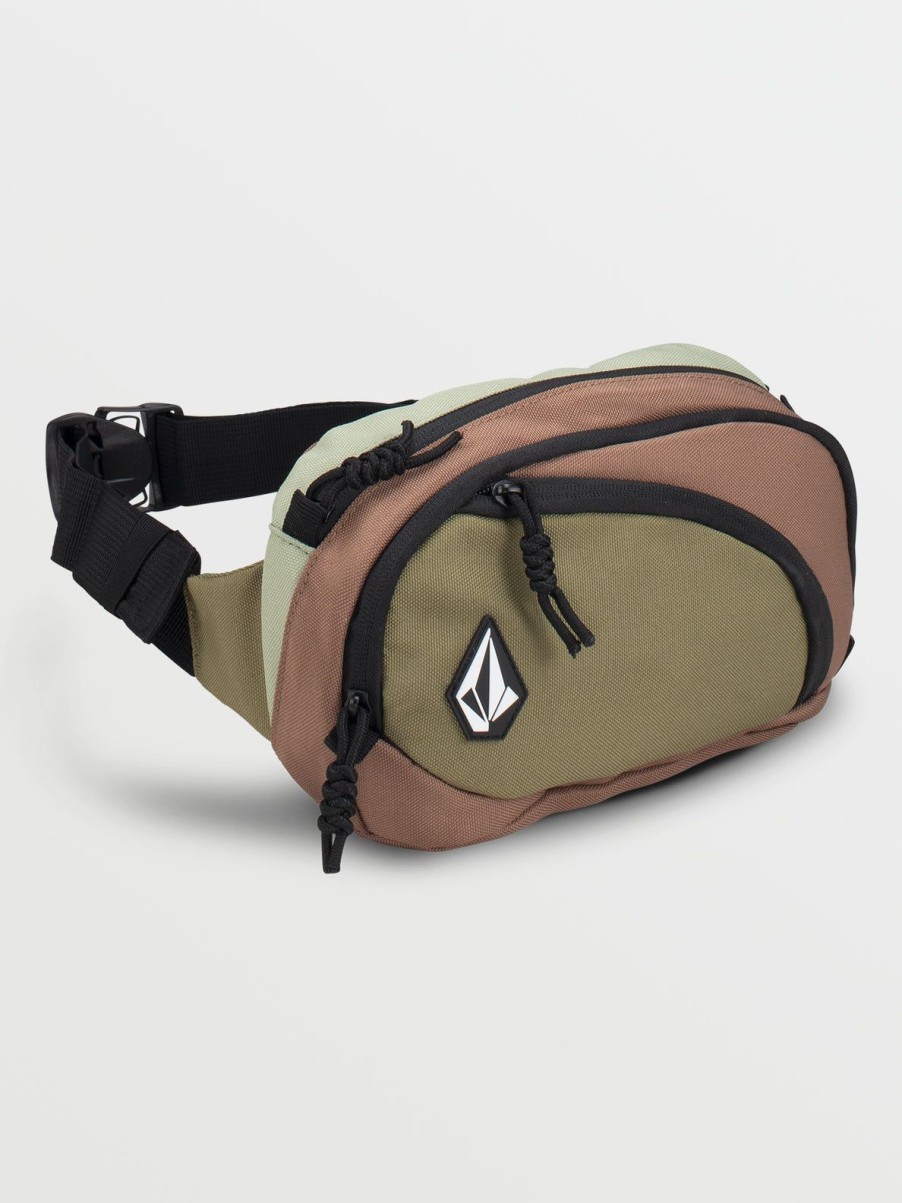 Men Volcom Bags & Backpacks | Waisted Pack Dusty Brown