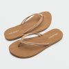 Women Volcom Sandals | Forever And Ever Ii Sandals Tan