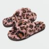 Women Volcom Slippers | Lived In Lounge Slippers Raisin