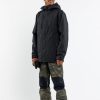 Men Volcom Jackets | Mens V.Co Op Insulated Jacket Black