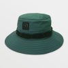 Men Volcom Hats & Beanies | Ventilator Boonie Hat Ranger Green