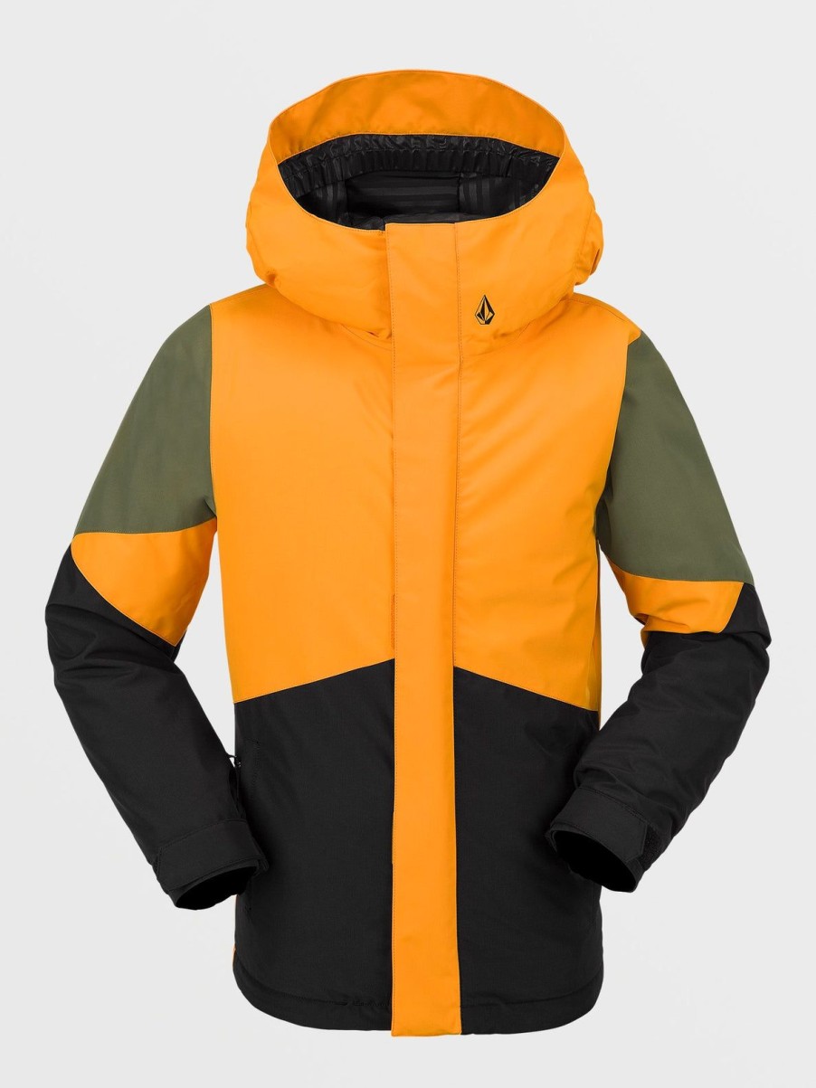 Kids Volcom Jackets | Kids Vernon Insulated Jacket Gold