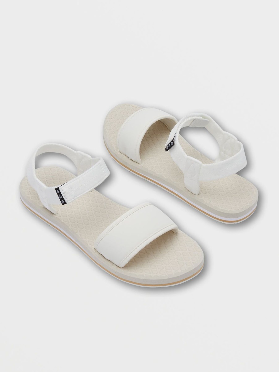 Women Volcom Sandals | Womens V.Co Trail Sandals White