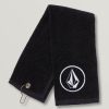 Girls Volcom | Volcom Sport Towel Black