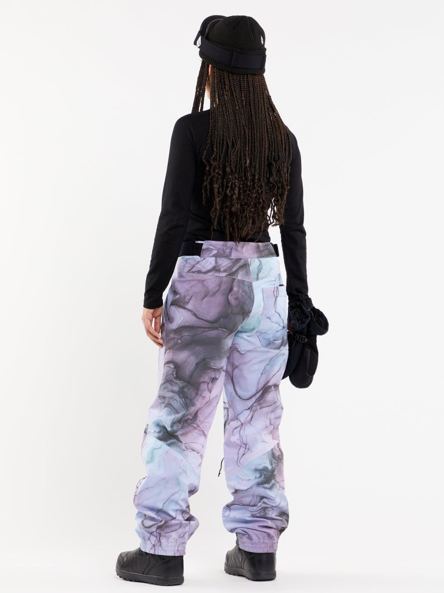 Women Volcom Pants | Dust Up Bonded Pants Glacier Ink