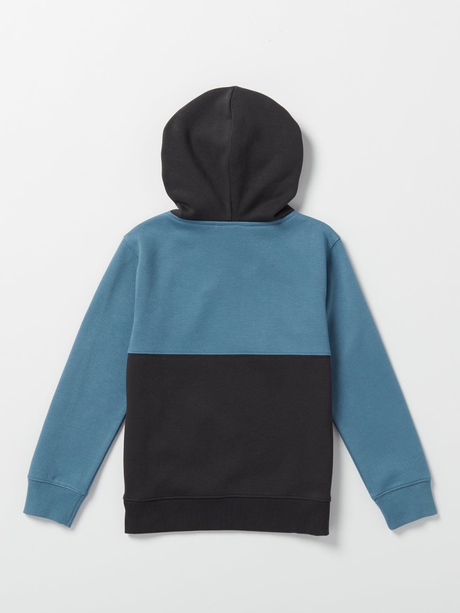 Boys Volcom Hoodies & Sweatshirts | Little Boys Volcom Divided Hoodie Indigo Ridge